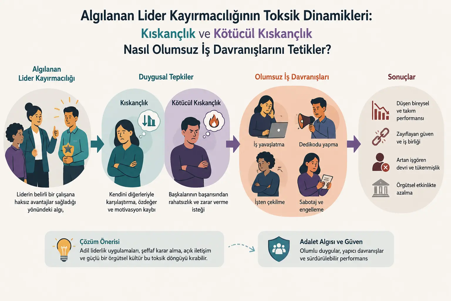 Idrok Etilgan Rahbar Tarafkashligining Toksik Dinamikasi: Rashk va Yovuz Hasad Qarama-Qarshi Mahsuldor Ish Xulqini Qanday Qo‘zg‘atadi?