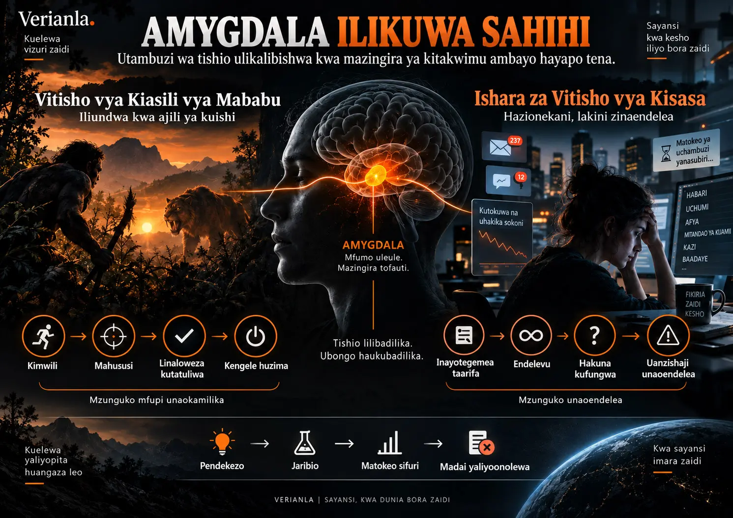 Amygdala Ilikuwa Sahihi: Mfumo wa Utambuzi wa Tishio Uliokalibishwa kwa Mazingira ya Kitakwimu Ambayo Hayapo Tena
