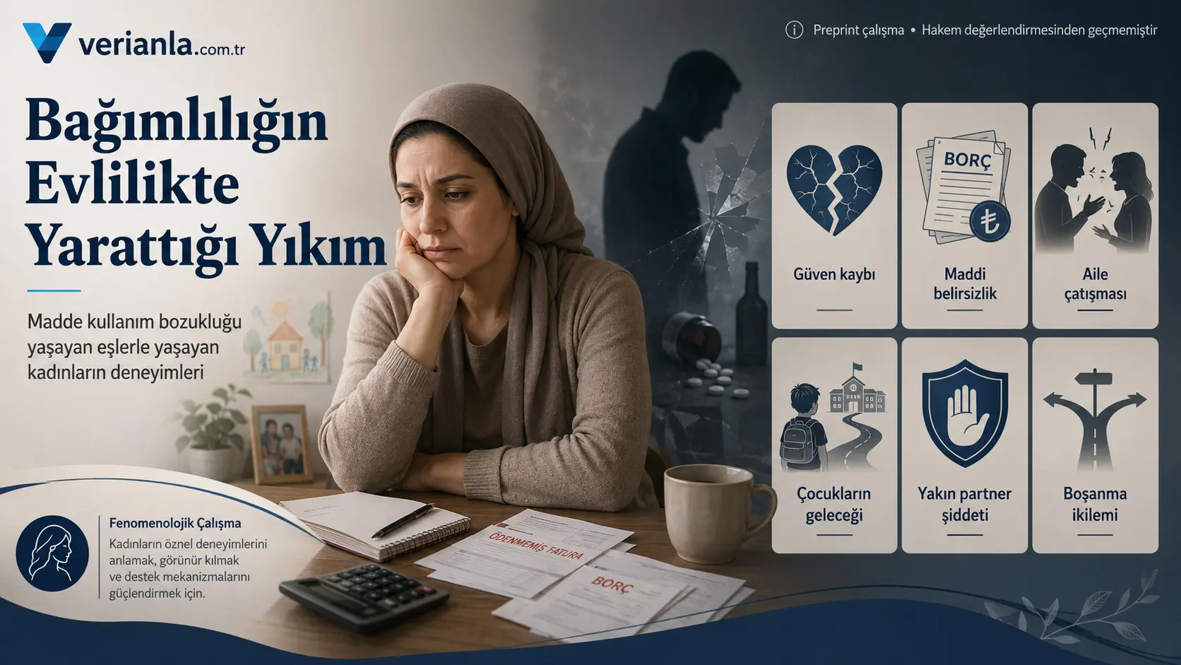 Qaramlikning nikohdagi vayronkor ta’siri: Modda iste’moli buzilishi bo‘lgan erkaklarning turmush o‘rtoqlari nimalarni boshdan kechiradi?