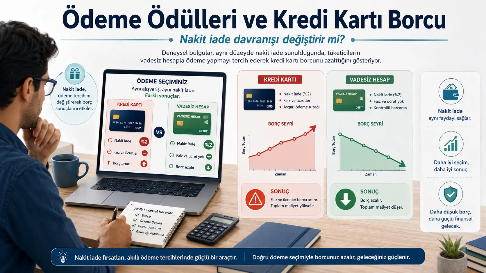 Debet kartasiga ham keshbek berilsa, kredit karta qarzi kamayadimi? 120 oylik moliyaviy eksperiment natijalari