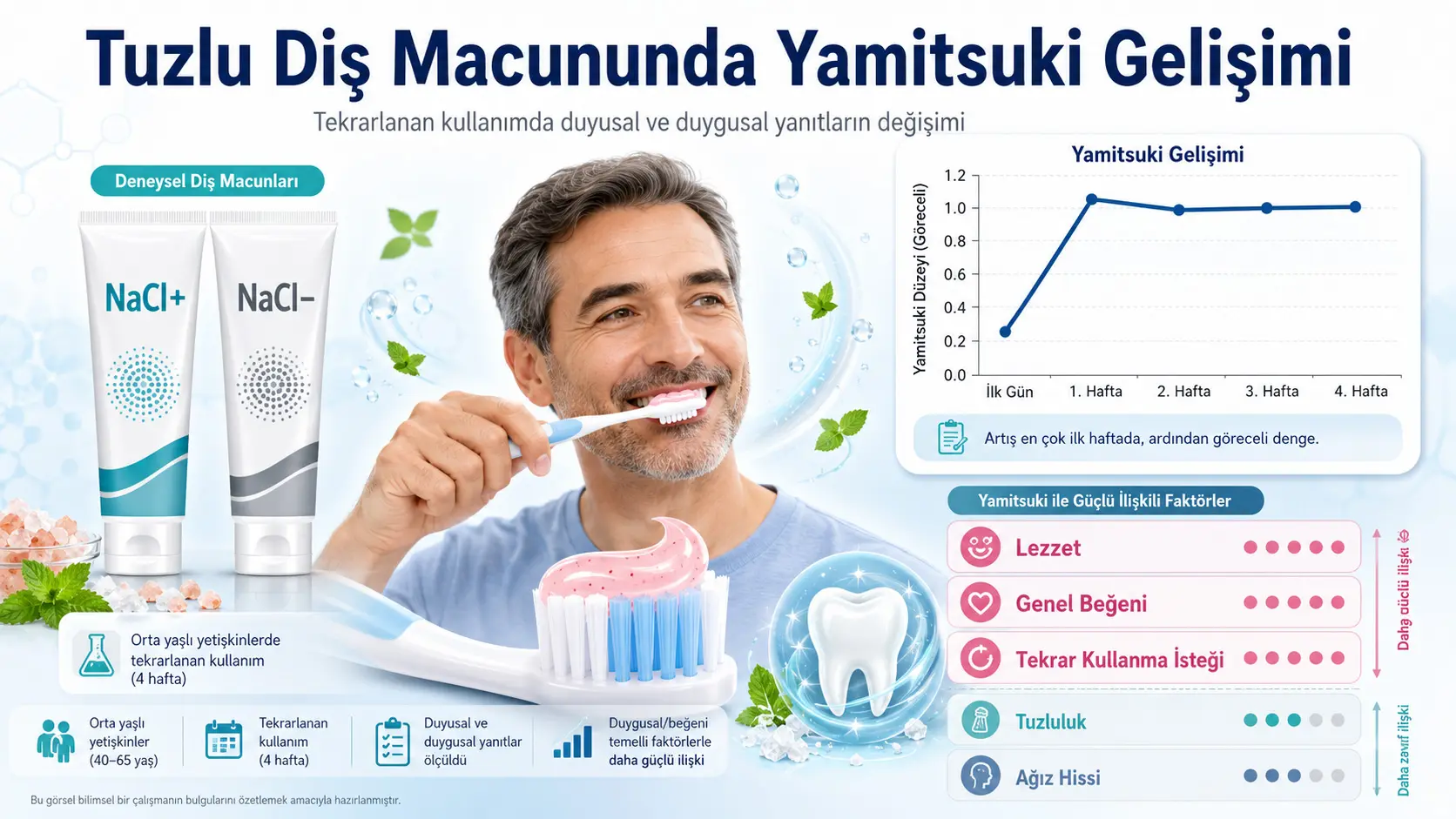 Bir Haftada Rivojlangan “Yamitsuki”: Shoʻr Tish Pastasida Yoqtirish, Odatlanish Hissi va Takroriy Foydalanish