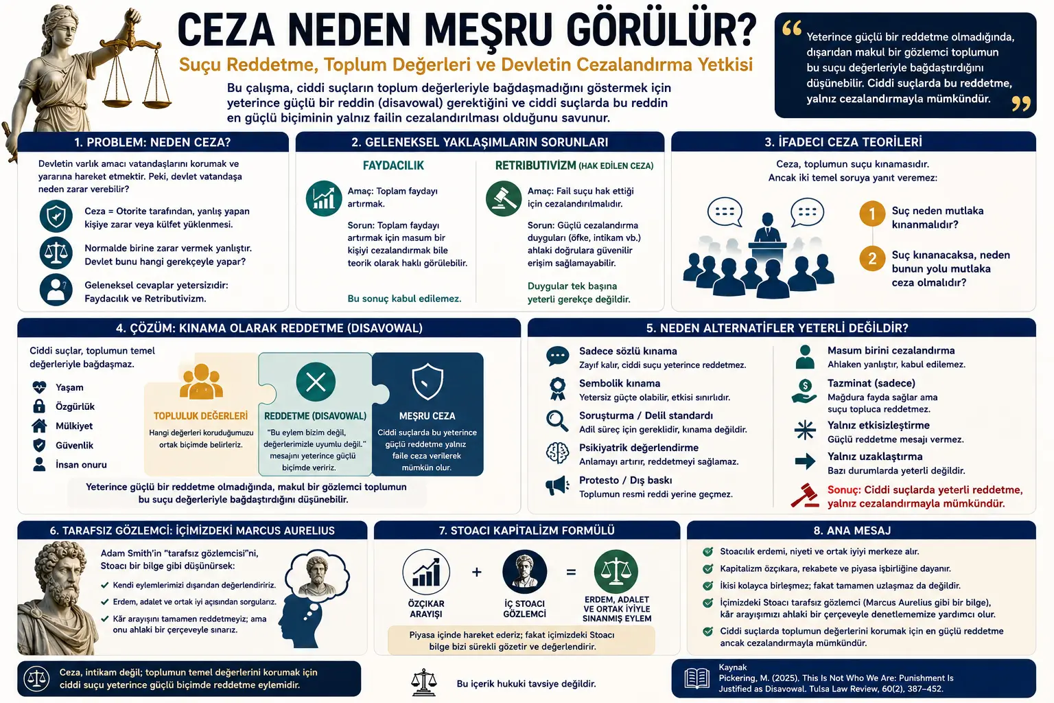 Caza Nima Uchun Qonuniy Ko'rinadi? Jinoyatni Rad Etish, Jamiyat Qiymatlari va Davlatning Caza Qilish Vakolati