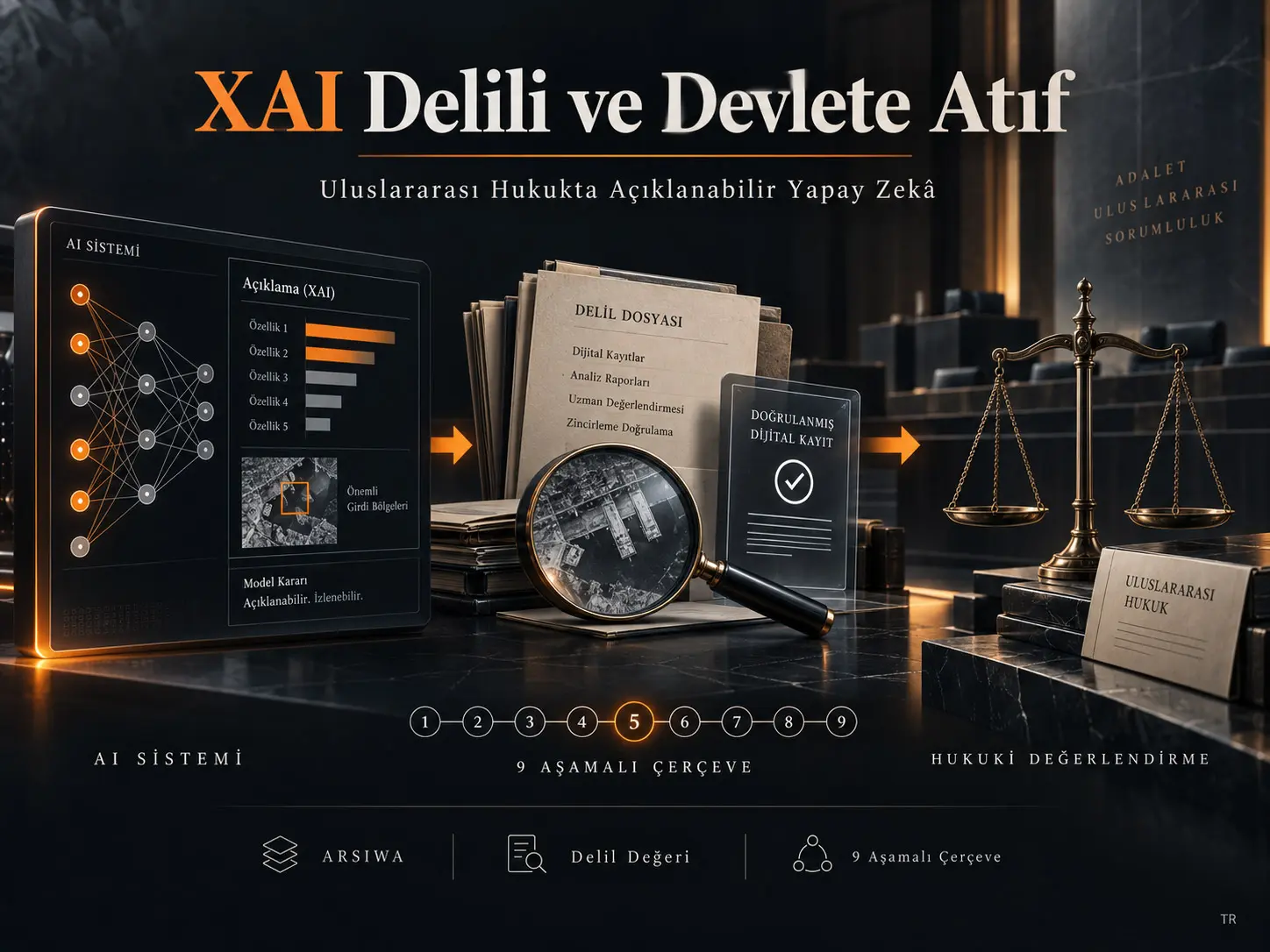 Devlet Sorumluluğunda Açıklanabilir Yapay Zekânın Delil Değeri: Atıf Öncesi Olgusal İnceleme İçin Dokuz Aşamalı Bir Çerçeve