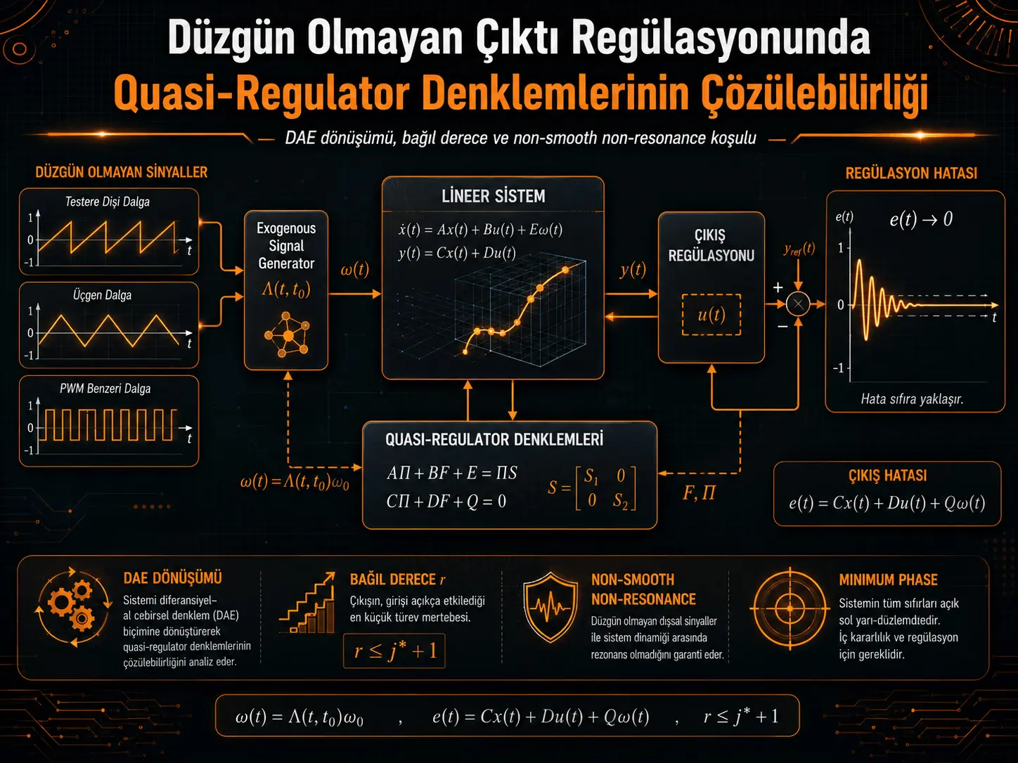 Silliq Bo‘lmagan Chiqish Regulyatsiyasida Quasi-Regulator Tenglamalarining Yechiluvchanligi Haqida