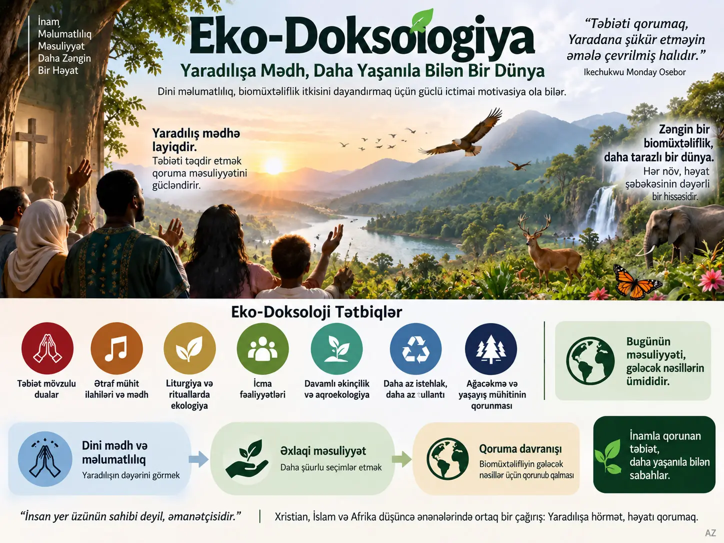 Eko-Doksologiya və Biomüxtəliflik İtkisi: Dini Mədh, Ekoloji Məlumatlılıq və Yaradılışa Qarşı Məsuliyyət