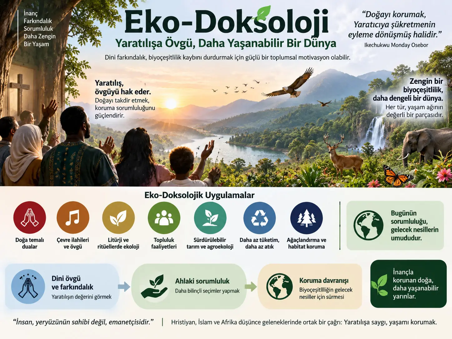 Eko-Doksoloji ve Biyoçeşitlilik Kaybı: Dini Övgü, Ekolojik Farkındalık ve Yaratılışa Karşı Sorumluluk