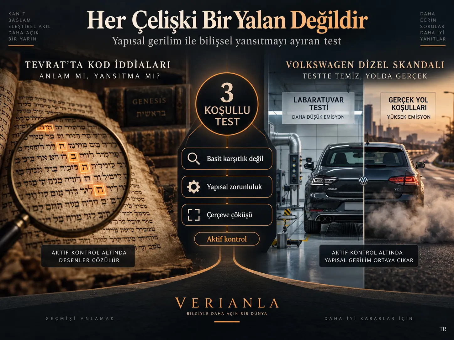 Her Çelişki Bir Yalan Değildir: Yapısal Gerilim ile Bilişsel Yansıtmayı Ayırmak İçin Yanlışlanabilirlik Temelli Bir Test