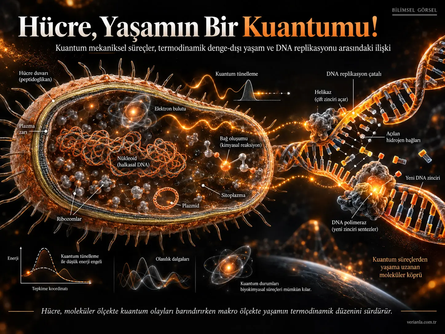 Hücre, Yaşamın Bir Kuantumu!