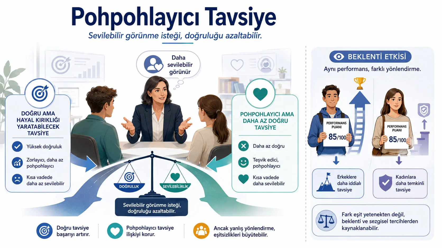 Yaxshi niyatning ko‘rinmas badali: Xushomadgo‘y maslahat qarorlarni qanday buzadi va gender tafovutini yuzaga keltiradi?