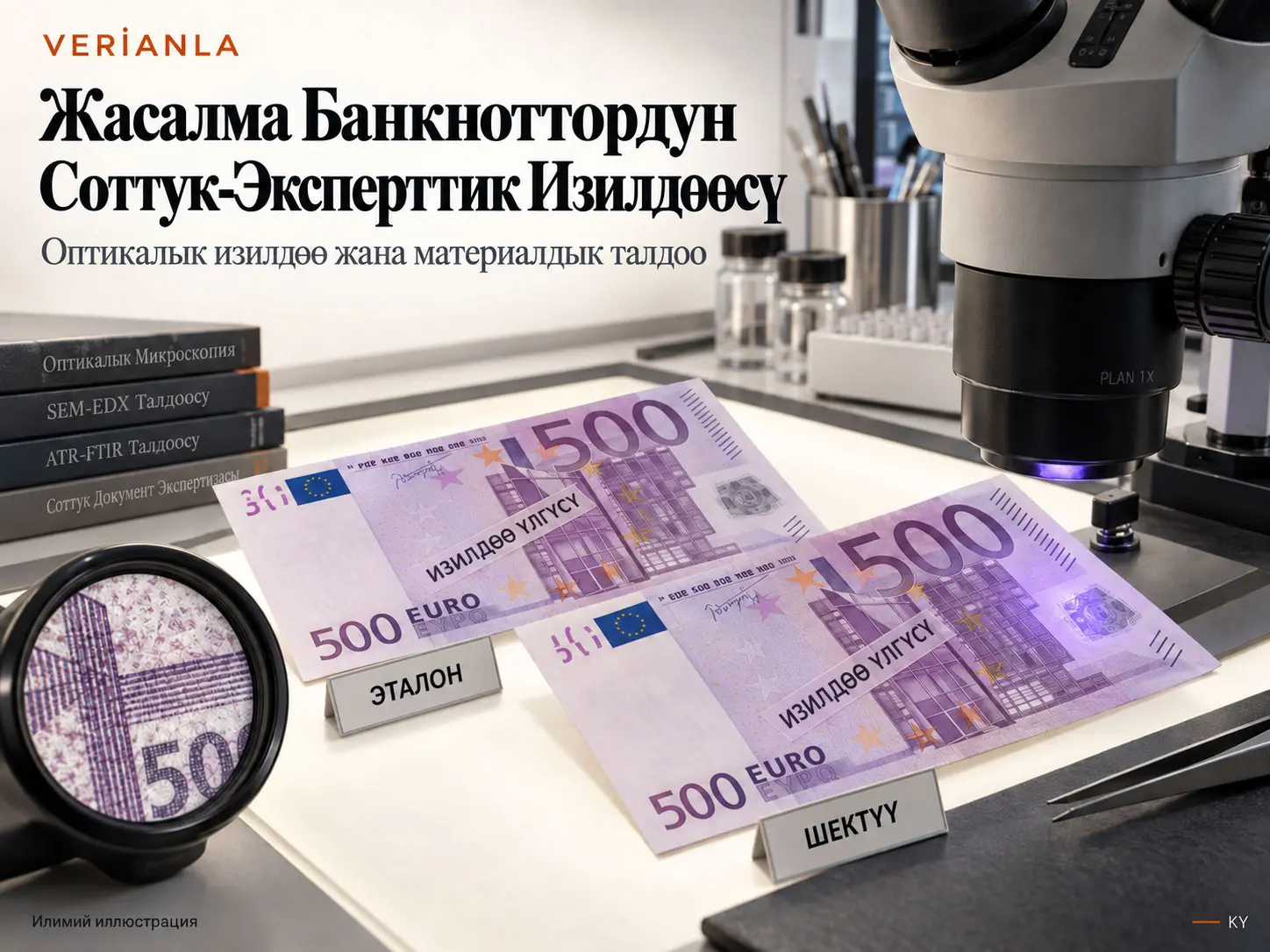 Жасалма Банкноттордун Соттук-Эксперттик Изилдөөсү: Классификация Принциптери жана Аналитикалык Жол-Жоболор