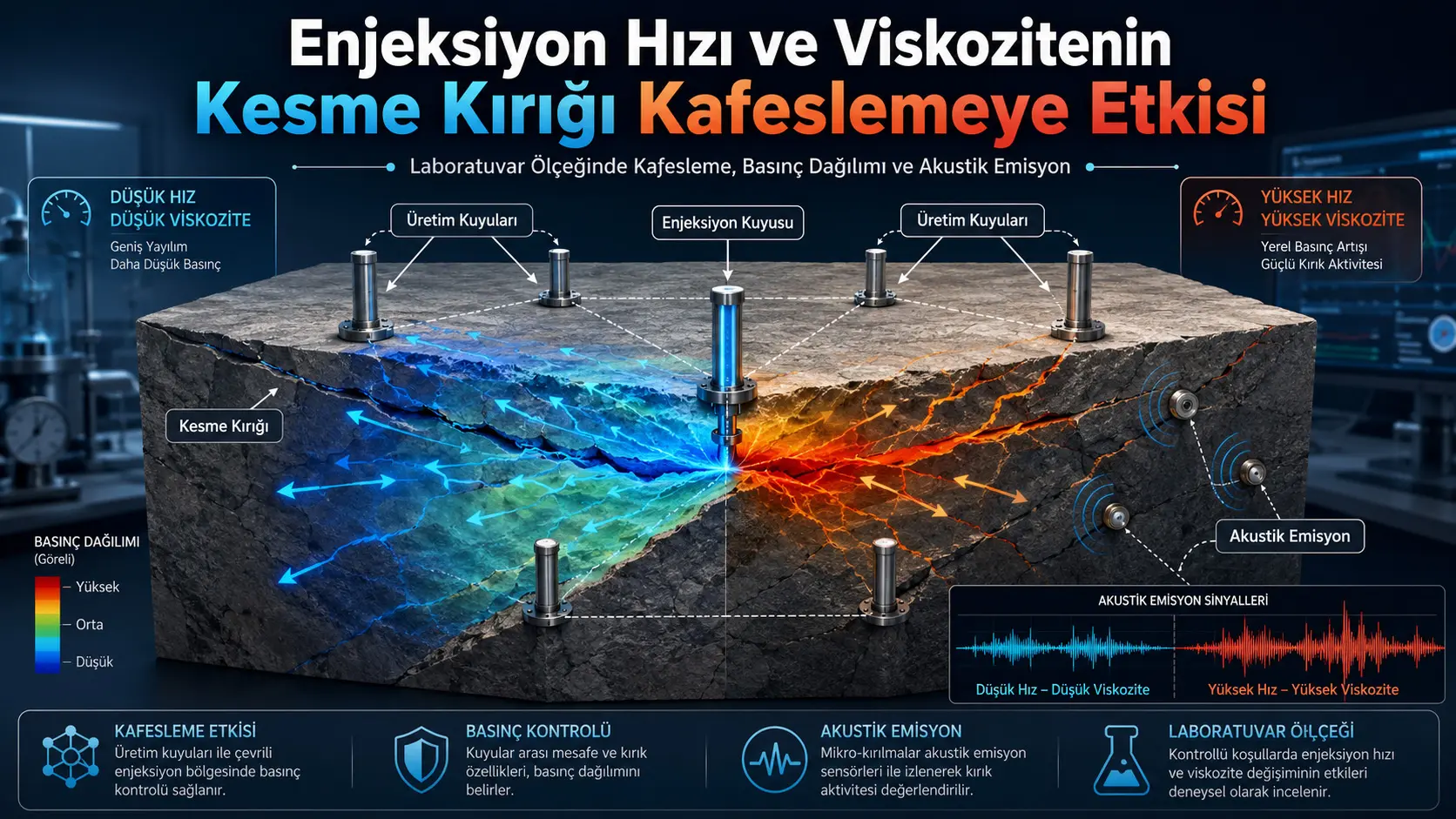 Қафасбандии шикасти лағжишӣ ҳангоми тазриқи моеъи геотермалӣ: суръати тазриқ, часпакӣ ва сейсмикии барангехташуда