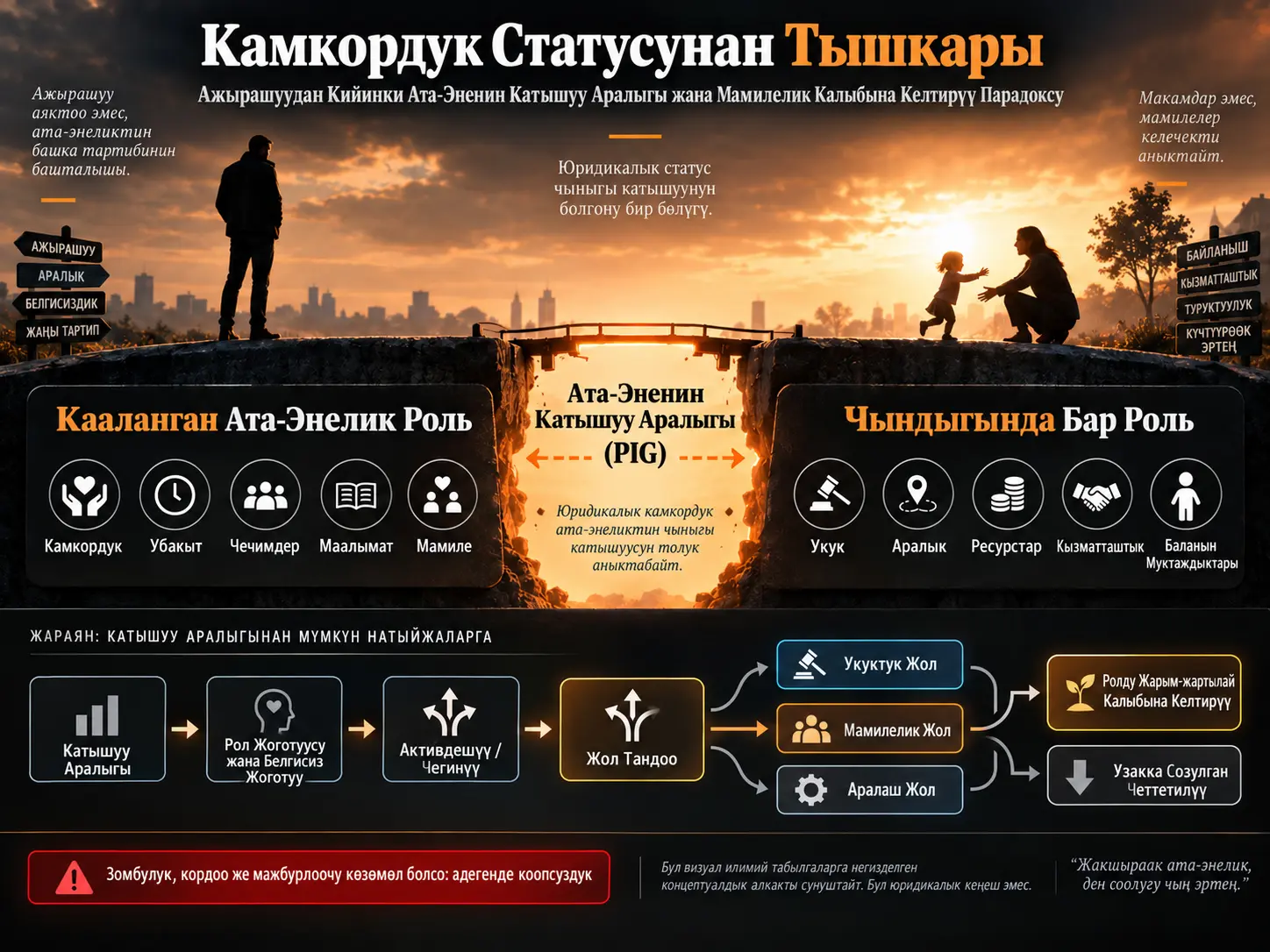 Камкордук Статусунан Тышкары: Ажырашуудан Кийинки Ата-Эненин Катышуу Аралыгы, Мамилелик Калыбына Келтирүү Парадоксу жана Азайган Кайтарымдуулук