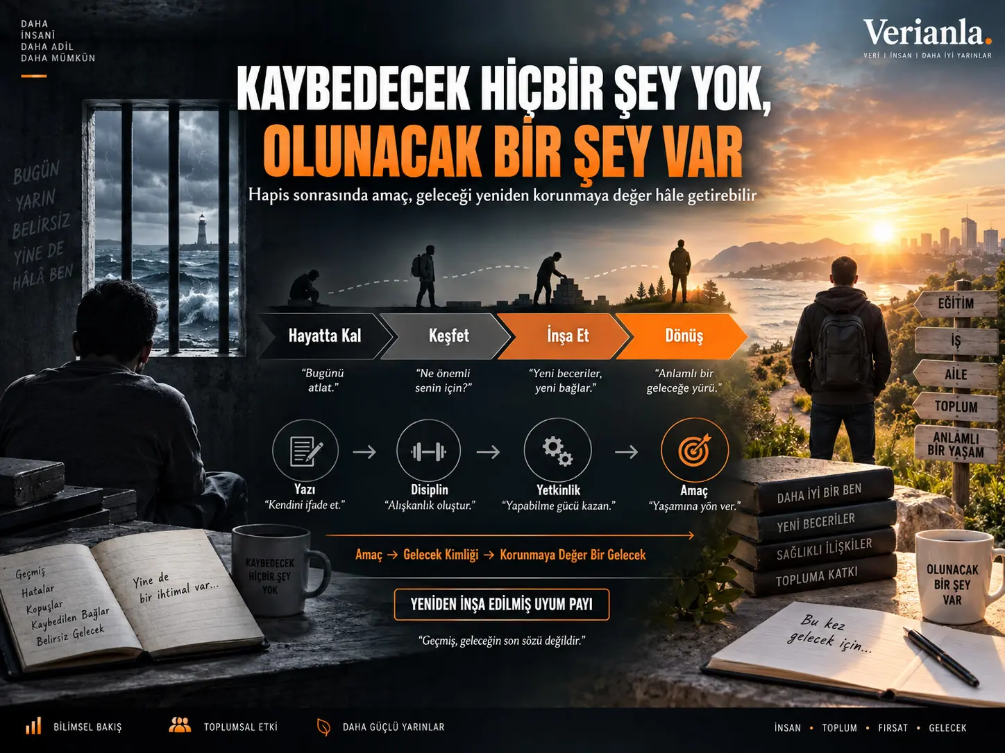 Kaybedecek Hiçbir Şey Yok, Olunacak Bir Şey Var: Hapis Sonrasında Yeniden İnşa Edilmiş Bir Uyum Payı Olarak Amaç Ceza, Kimlik, Özneklik ve Suçu Bırakma Üzerine Eleştirel Bir Otoetnografik Deneme