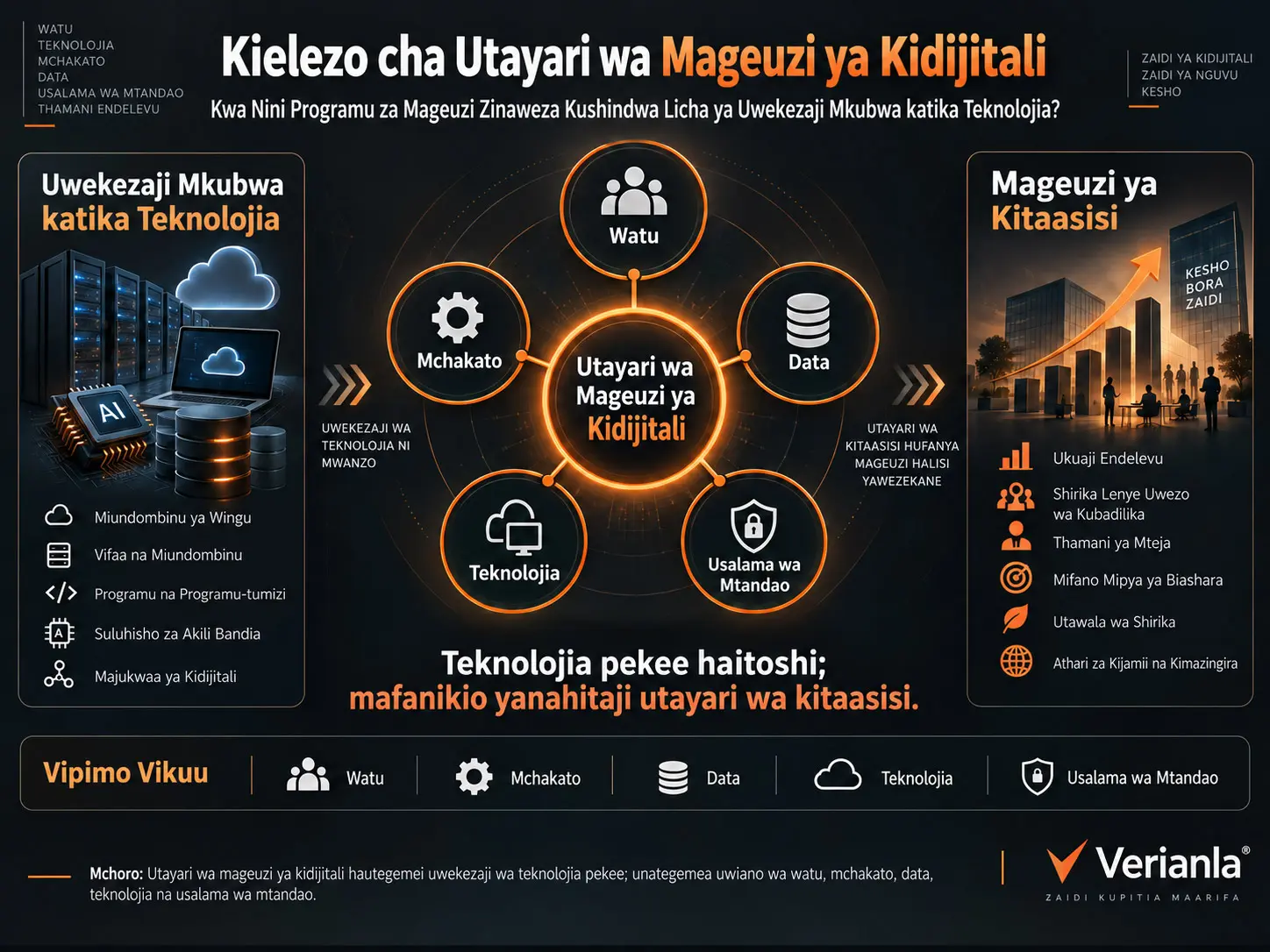 Kielezo cha Utayari wa Mageuzi ya Kidijitali: Kwa Nini Programu za Mageuzi Zinaweza Kushindwa Licha ya Uwekezaji Mkubwa katika Teknolojia?