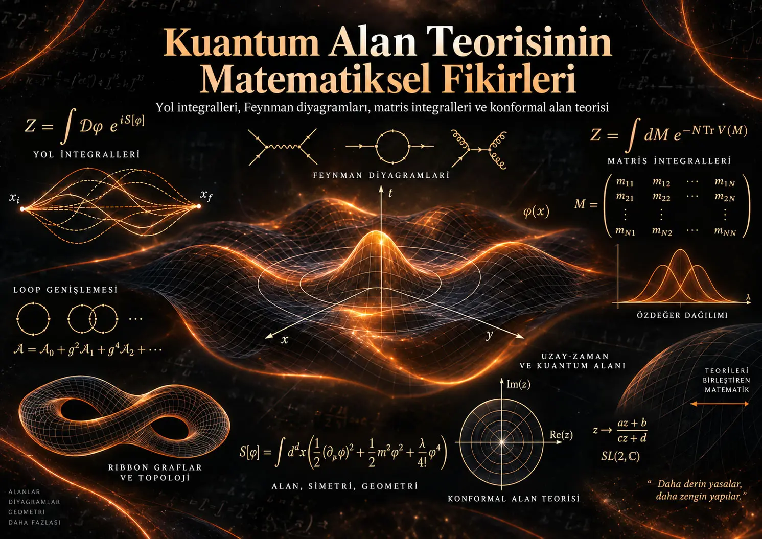 Kuantum Alan Teorisinin Matematiksel Fikirleri ve Kavramları