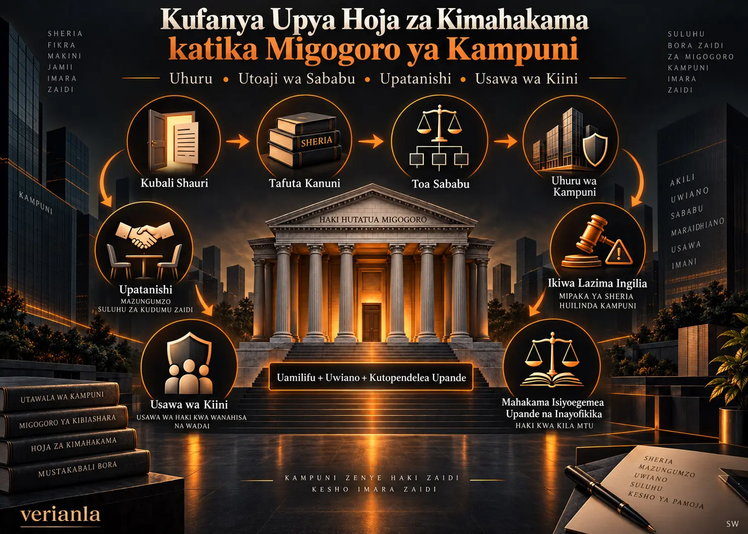Kufanya Upya Hoja za Kimahakama katika Migogoro ya Kampuni: Uhuru, Uingiliaji, Upatanishi na Usawa wa Kiini