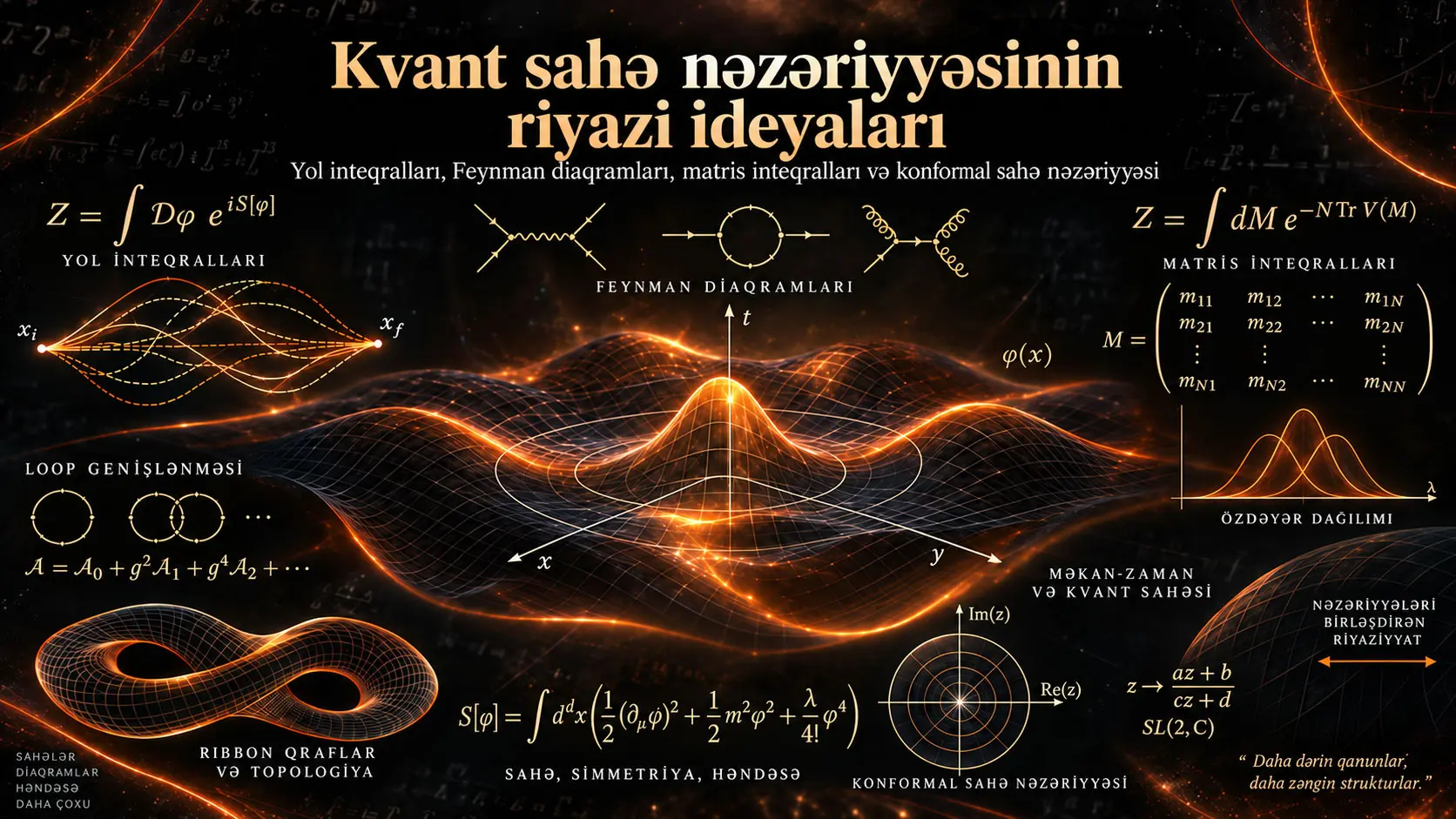 Kvant Sahə Nəzəriyyəsinin Riyazi İdeyaları və Anlayışları