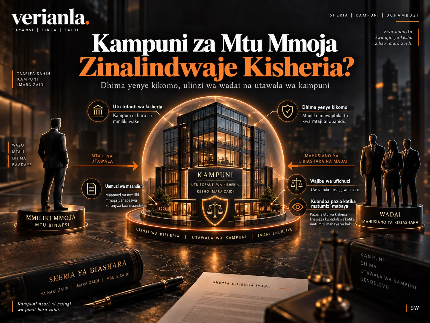 Masuala Magumu katika Utaratibu wa Kisheria wa Kampuni za Mtu Mmoja: Dhima Yenye Kikomo, Ulinzi wa Wadai na Utawala wa Kampuni