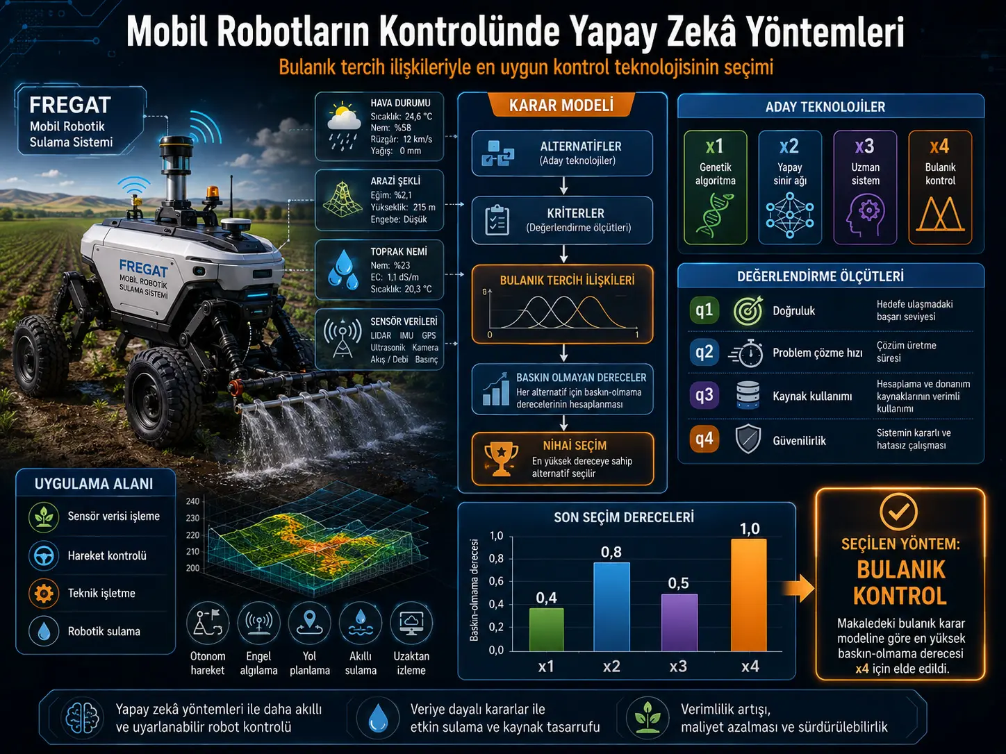 Mobil robotlarni boshqarishda sun’iy intellekt usullarini qo‘llash