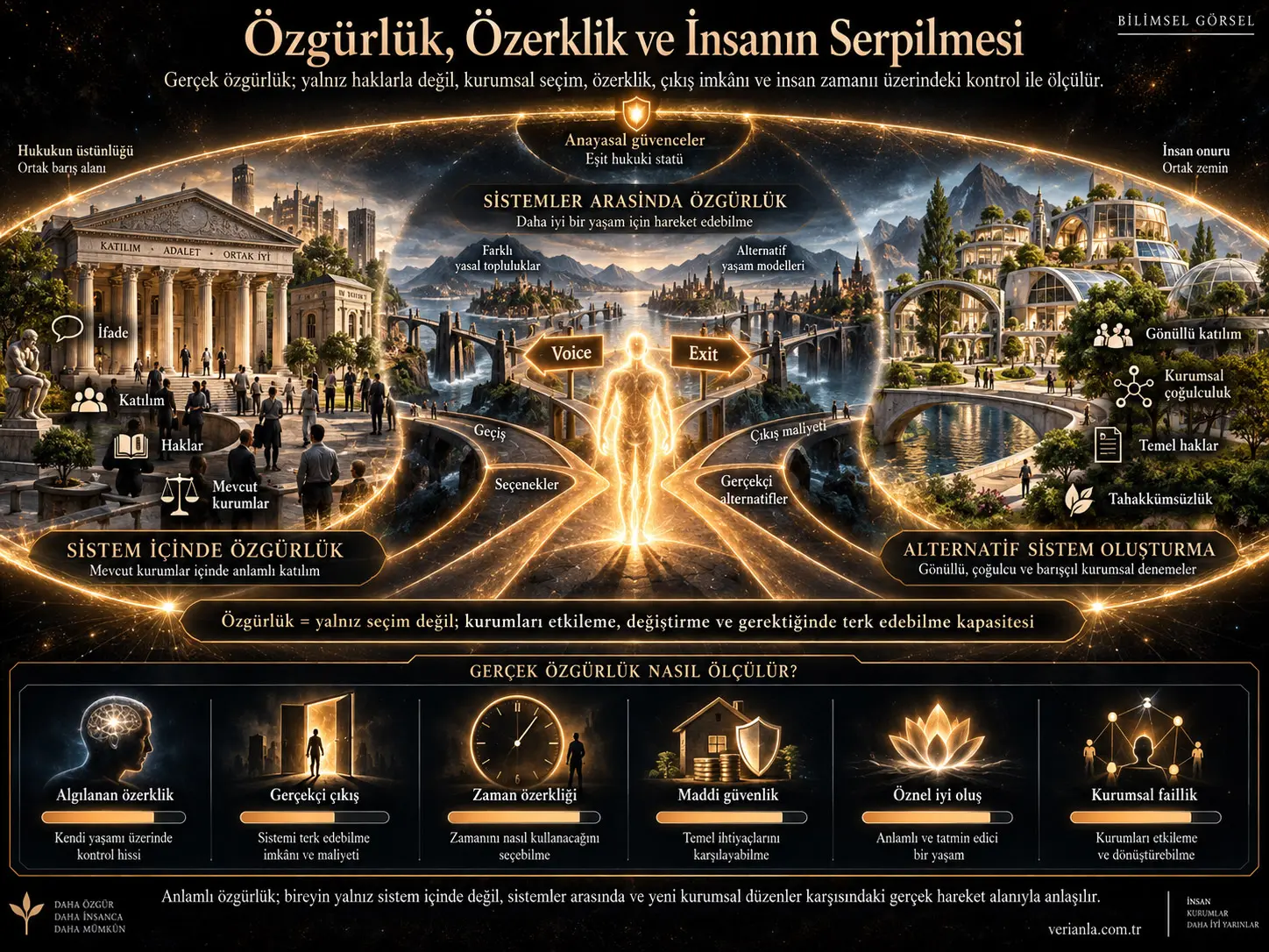 Özgürlük, Özerklik ve İnsanın Serpilmesi: Gerçek Özgürlük Nasıl Ölçülmeli?