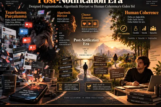 Post-Notification Era: Designed Fragmentation, Algoritmik Hüviyet ve Human Coherence’e Giden Yol