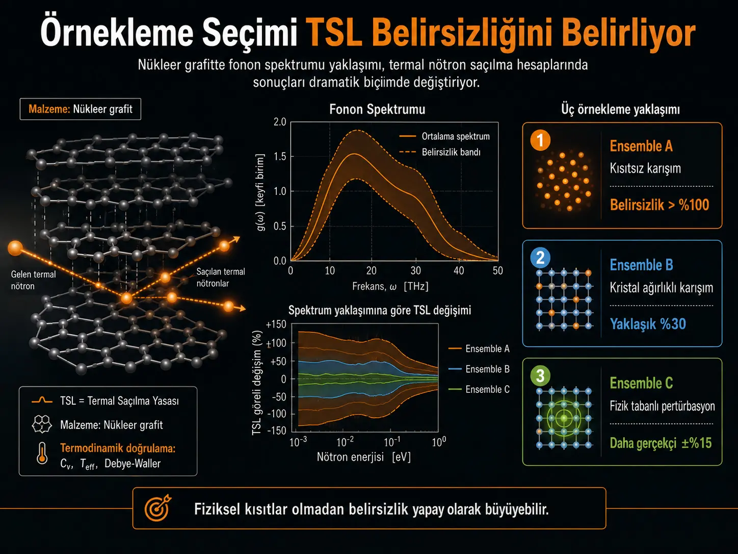 Protseduraviy tanlovlar termal sochilish qonuni noaniqliklarini belgilaydi