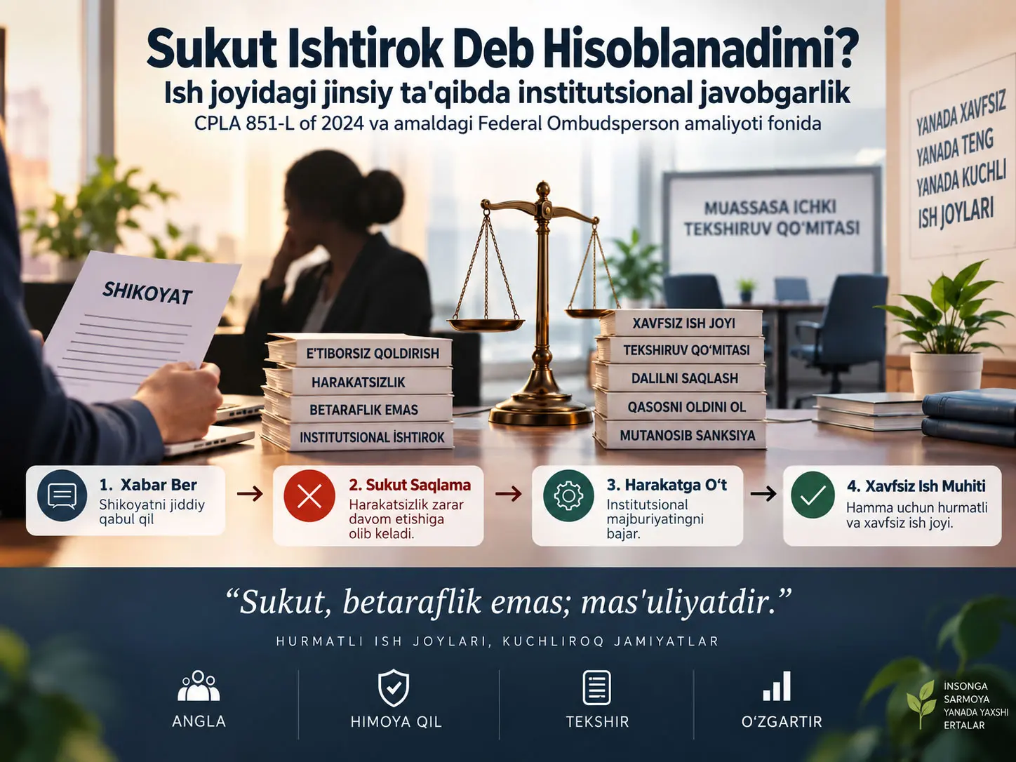 Sukut Ishtirok Deb Hisoblanadimi?