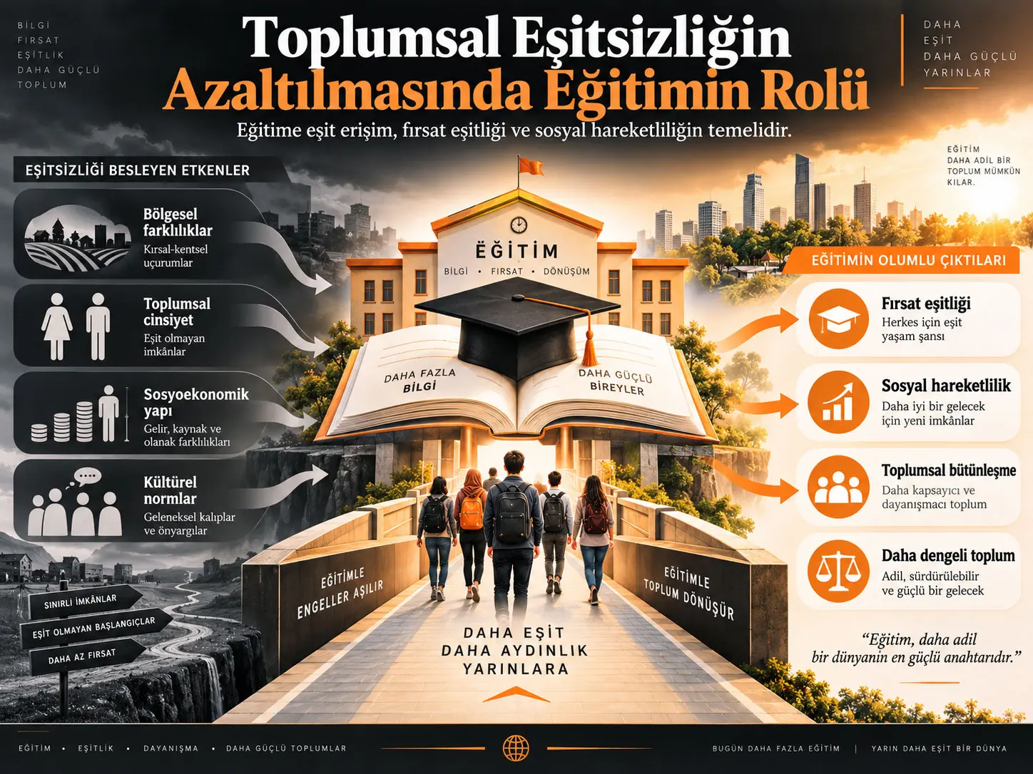 Toplumsal Eşitsizliğin Azaltılmasında Eğitimin Rolü
