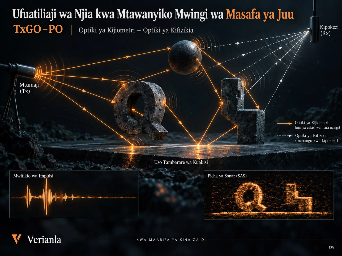 Ufuatiliaji wa Njia kwa Mtawanyiko Mwingi wa Masafa ya Juu