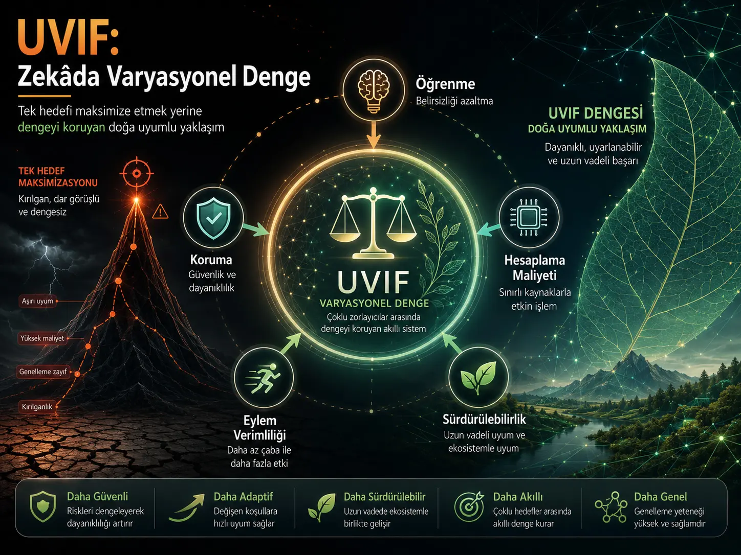 UVIF: Intellekt, Barqarorlik va Uzoq Muddatli Moslashuv uchun Tabiatga Uygʻun Ramka — Barqaror Aqlli Tashkilotning Universal Tamoyili sifatida Variatsion Muvozanat sari