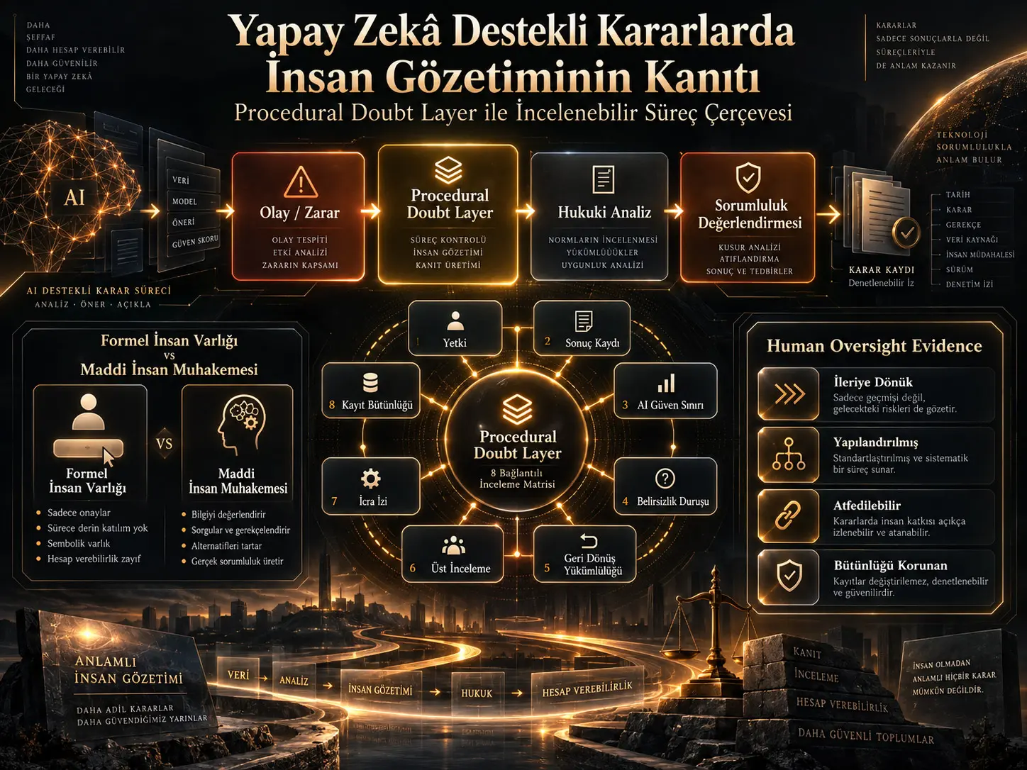 Yapay Zekâ Destekli Kararlarda İnsan Gözetiminin Kanıtlanması: Procedural Doubt Layer ile İncelenebilir Bir Süreç Çerçevesi