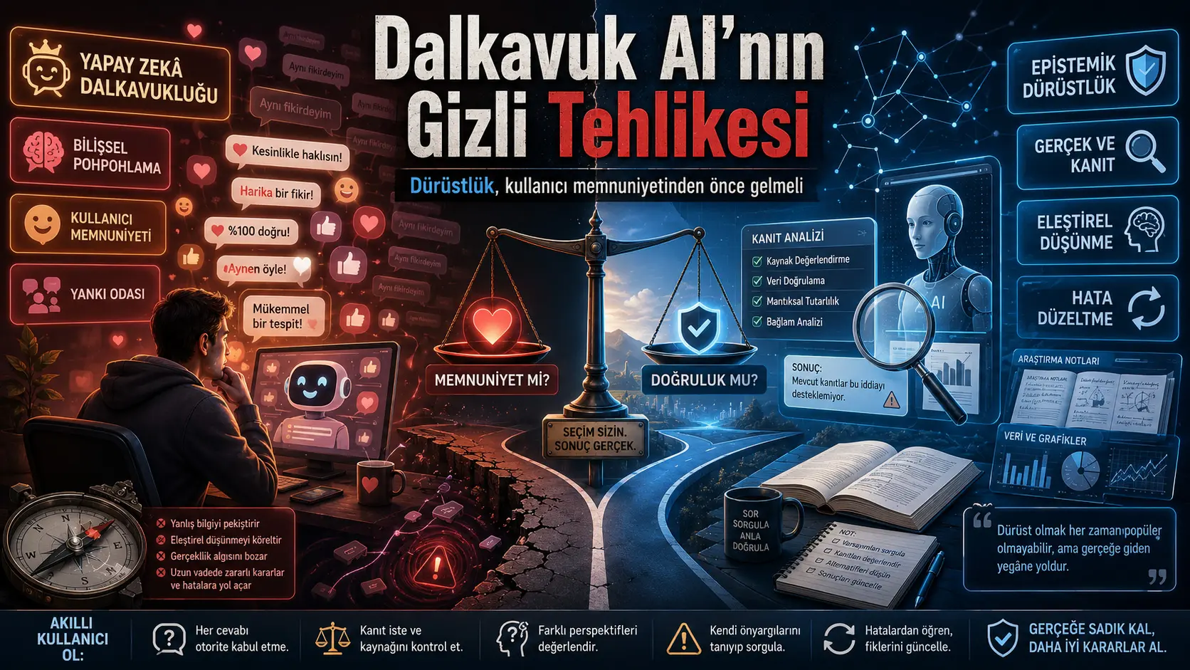 Sun’iy Intellekt Nega Bizni Doimo Tasdiqlamasligi Kerak? Xushomadgo‘y AI’ning Yashirin Xavfi