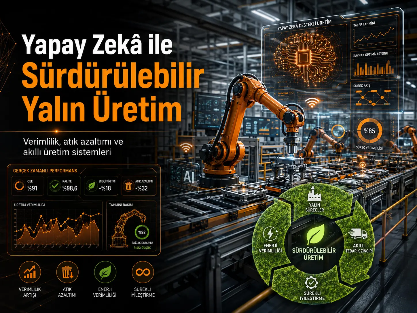 Sun’iy Intellekt: Barqaror Tejamkor Ishlab Chiqarish Tizimlarida Innovatsiyani Tezlashtirish