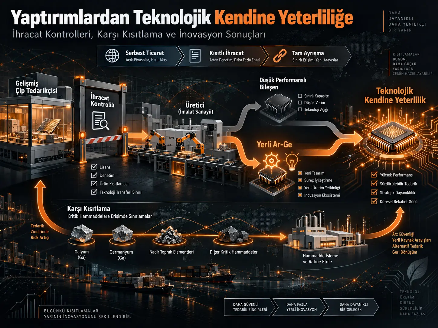Yaptırımlardan Teknolojik Kendine Yeterliliğe: İhracat Kontrolleri, Misilleme ve İnovasyon Sonuçları