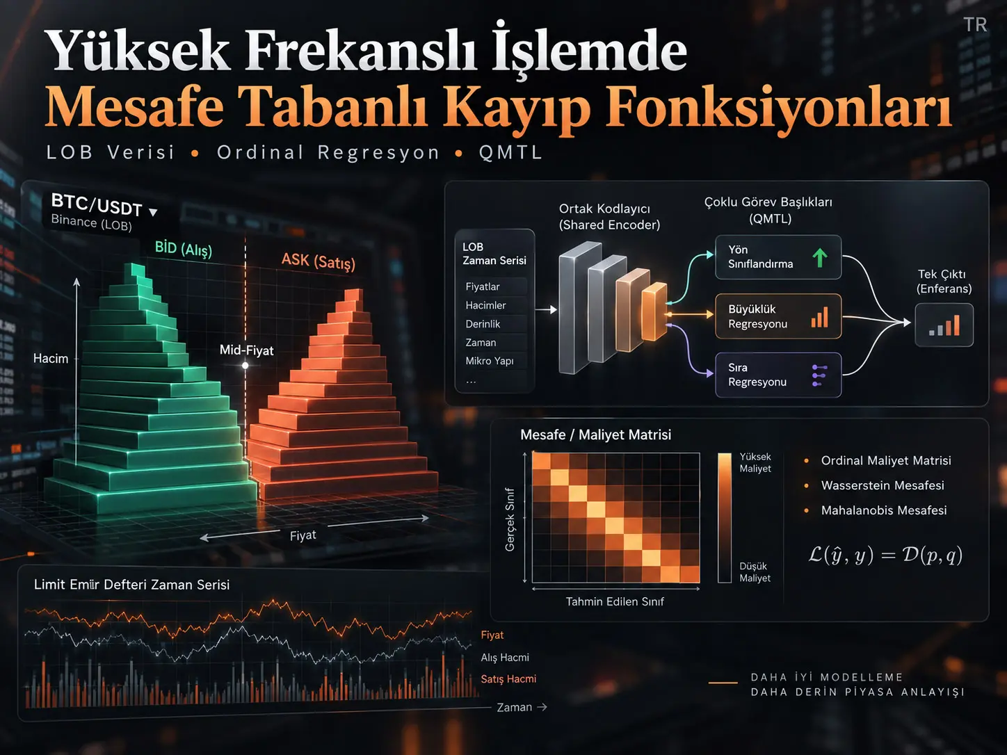 Yüksek Frekanslı İşlem İçin Mesafeye Dayalı Kayıp Fonksiyonları