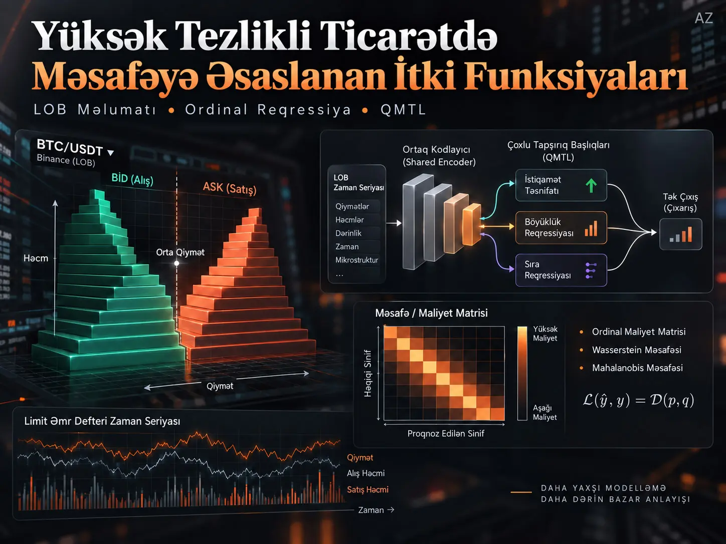 Yüksək Tezlikli Ticarət Üçün Məsafəyə Əsaslanan İtki Funksiyaları