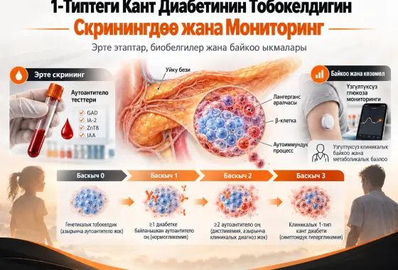 1-Типтеги Кант Диабетинин Тобокелдигин Скринингдөө жана Мониторинг: Өнүгүп Жаткан Тармак жана Алдыдагы Кыйынчылыктар