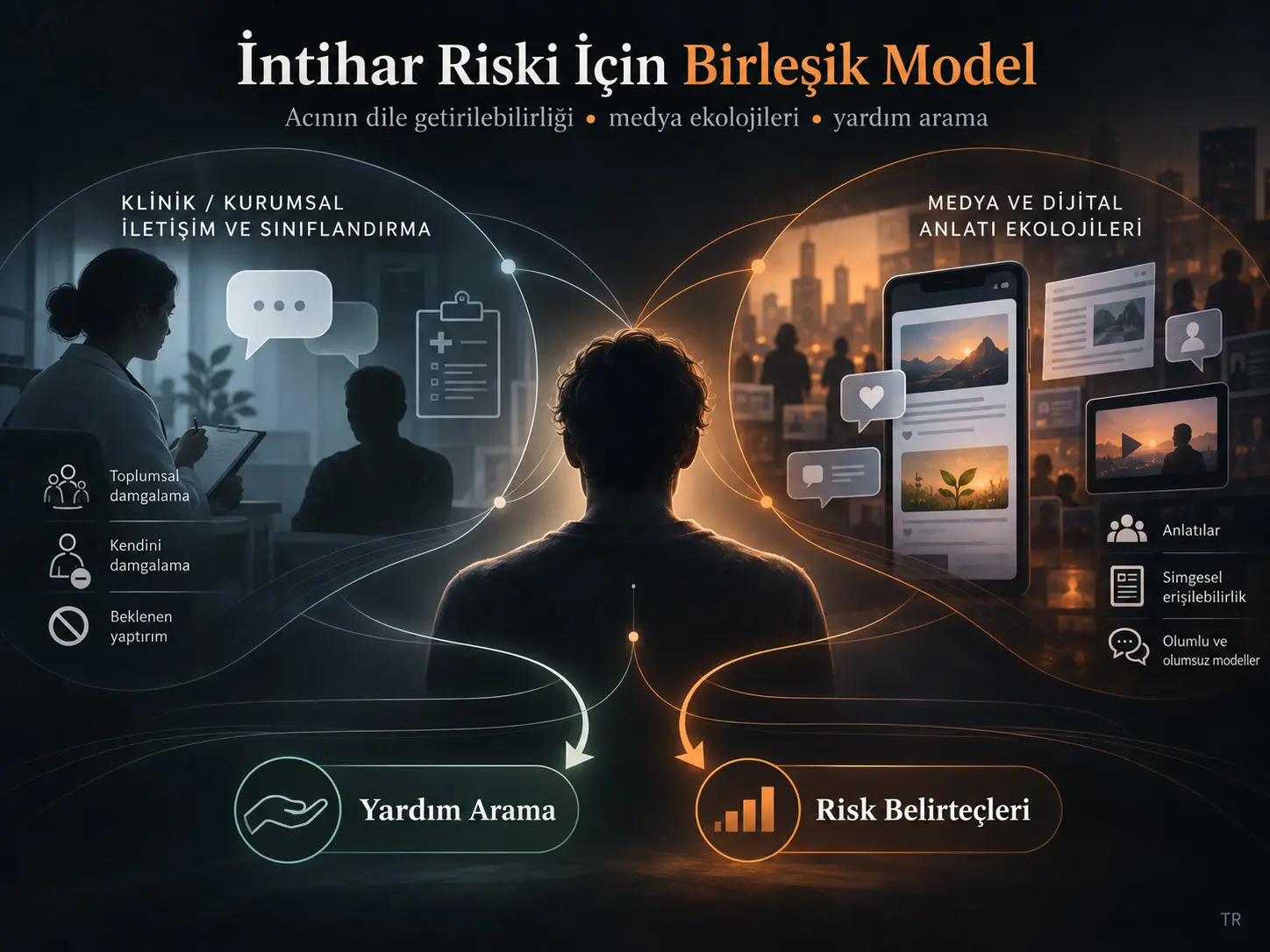 Acının Dile Getirilebilirliği ve Medya Ekolojileri: İntihar Riskine İlişkin Birleşik Bir Model