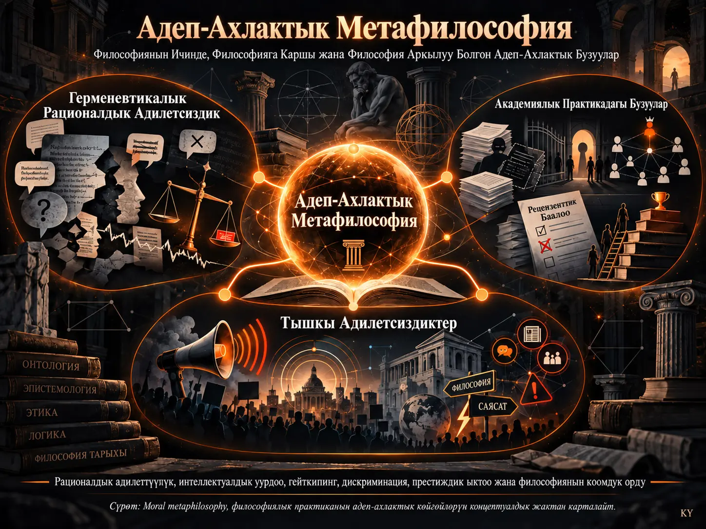 Адеп-Ахлактык Метафилософия: Философиянын Ичинде, Философияга Каршы жана Философия Аркылуу Болгон Адеп-Ахлактык Бузууларды Изилдөө