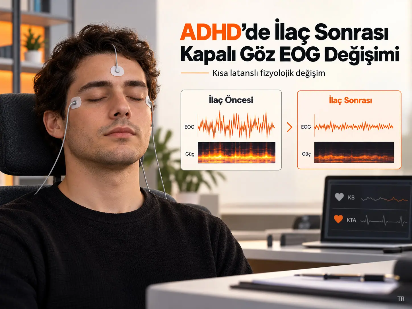 ADHD'de İlaç Alımını Takiben Kapalı Göz EOG'sinde Kısa Latanslı Değişimler
