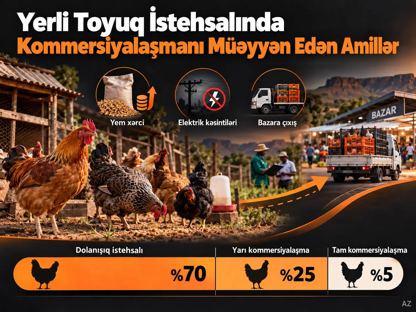 Cənubi Afrikada Yerli Toyuq İstehsalının Kommersiyalaşmasını Müəyyən Edən Amillər: COVID-19-dan Sonra Yeni Nəticələr