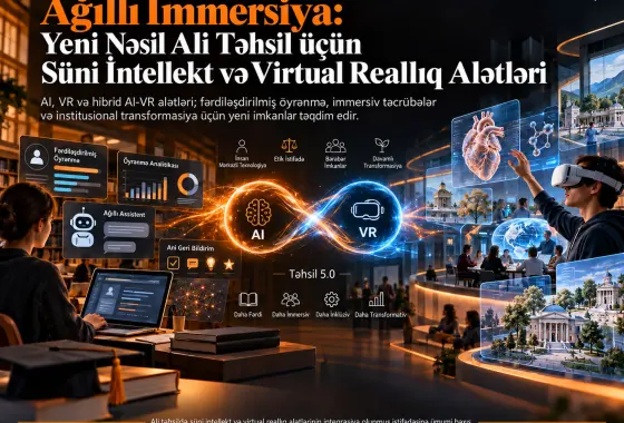 Ağıllı İmmersiya: Yeni Nəsil Ali Təhsil üçün Süni İntellekt və Virtual Reallıq Alətləri