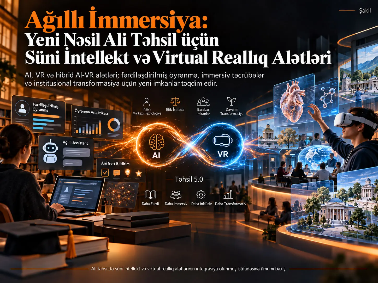Ağıllı İmmersiya: Yeni Nəsil Ali Təhsil üçün Süni İntellekt və Virtual Reallıq Alətləri