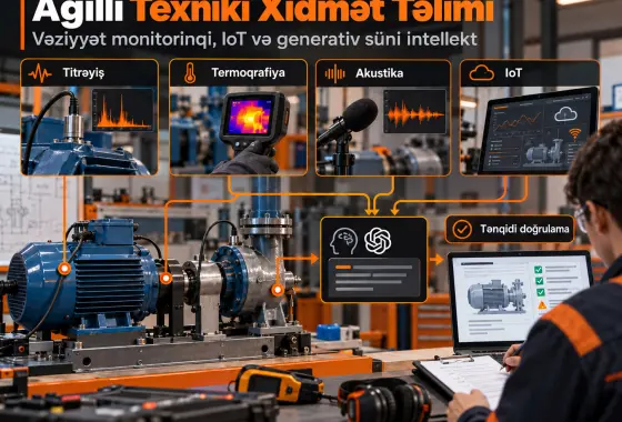 Ağıllı Texniki Xidmət üçün Səriştə Əsaslı Təhsil Metodologiyası: Vəziyyət Monitorinqi, IoT və Generativ Süni İntellektin İnteqrasiyası