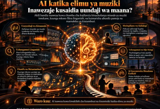 Akili Bandia katika Ikolojia ya Elimu ya Muziki: AI kama Wakala wa Kuelewa, Kujenga Maana, na Ukuaji wa Ubunifu na Utambuzi