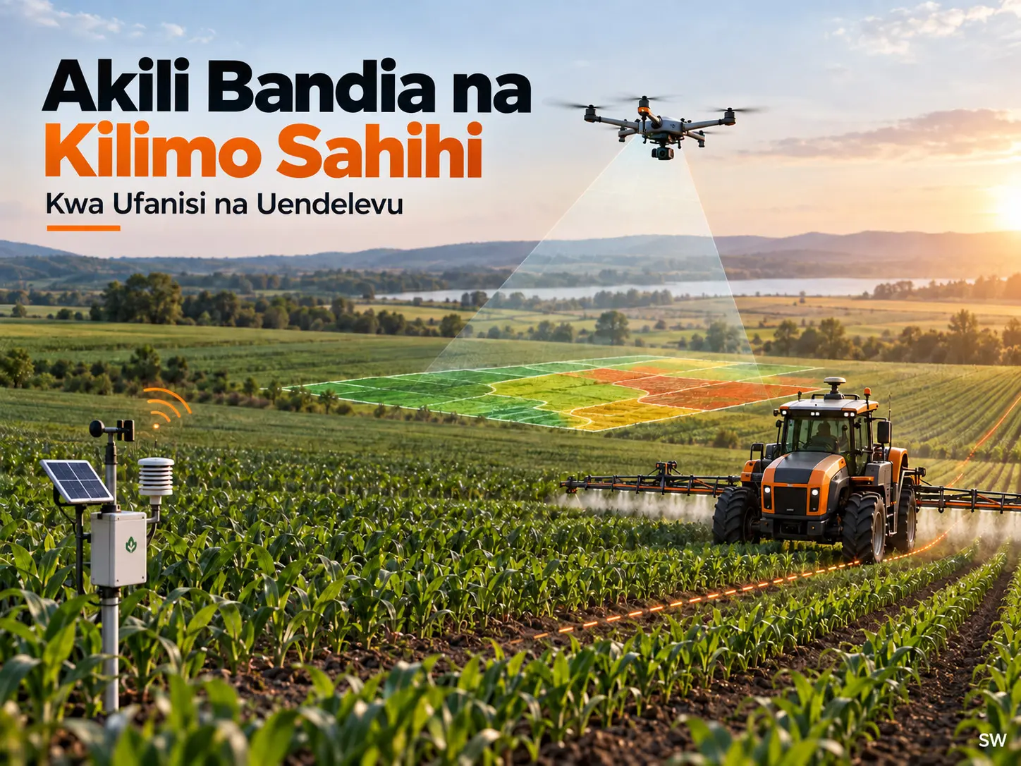 Akili Bandia na Kilimo Sahihi: Kubadilisha Mifumo ya Kilimo kwa Ufanisi na Uendelevu