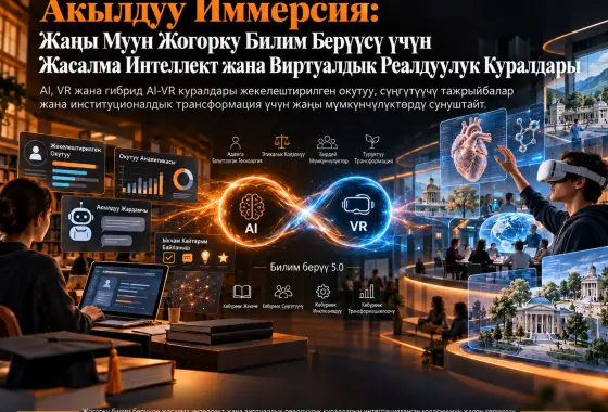Акылдуу Иммерсия: Жаңы Муун Жогорку Билим Берүүсү үчүн Жасалма Интеллект жана Виртуалдык Реалдуулук Куралдары