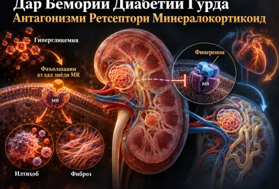Антагонизми Ретсептори Минералокортикоид Дар Бемории Диабетии Гурда: Аз Механизмҳои Патофизиологӣ То Тағйироти Парадигмаи Клиникӣ