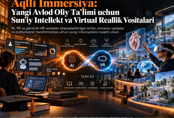 Aqlli Immersiya: Yangi Avlod Oliy Taʼlimi uchun Sunʼiy Intellekt va Virtual Reallik Vositalari