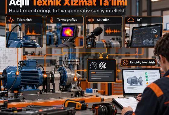 Aqlli Texnik Xizmat uchun Kompetensiyaga Asoslangan Ta’lim Metodologiyasi: Holat Monitoringini, IoT va Generativ Sun’iy Intellektni Integratsiya Qilish